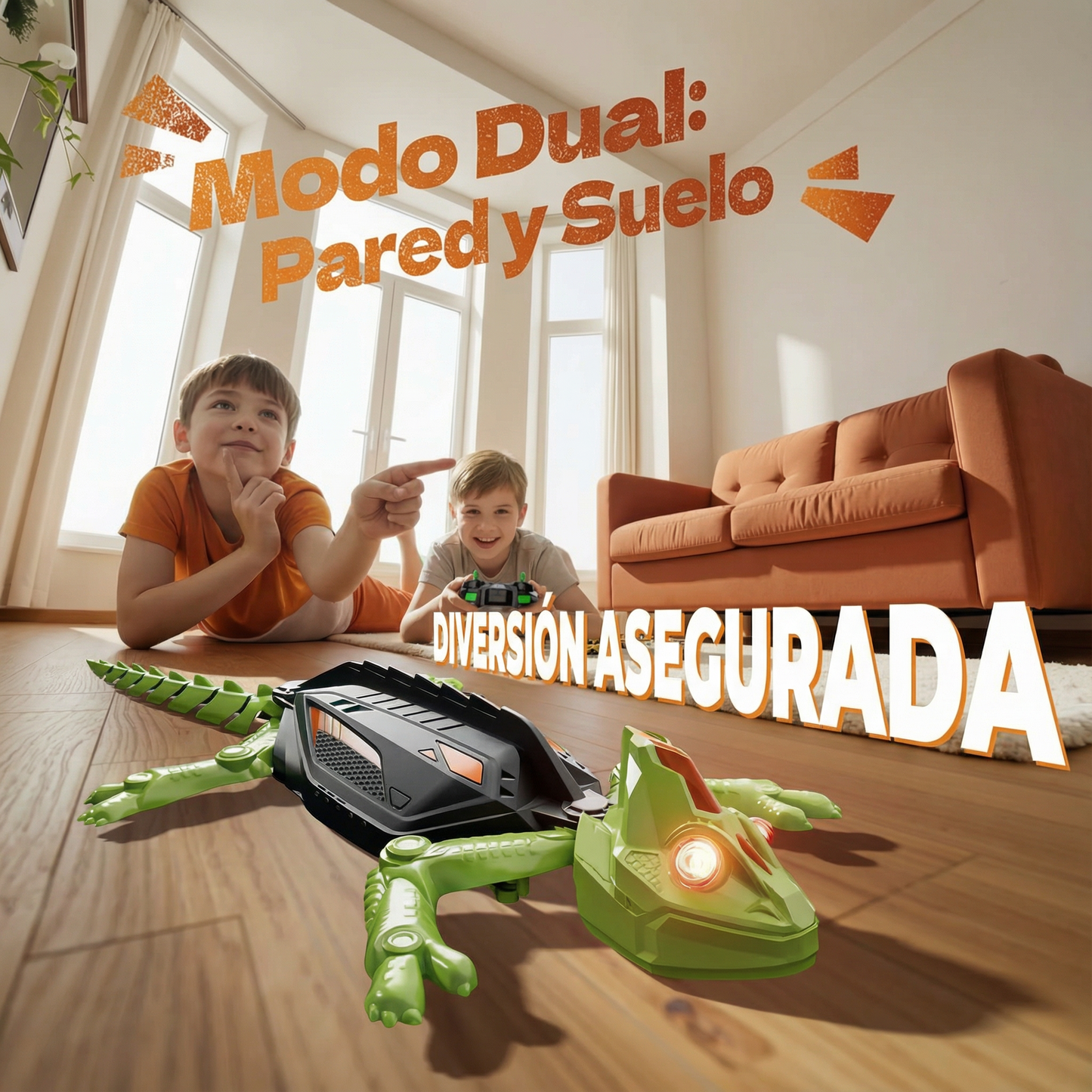 Robo Raptor RC™ — El juguete trepador que desafía la gravedad