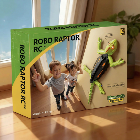 Robo Raptor RC™ — El juguete trepador que desafía la gravedad